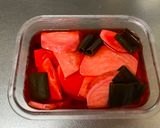 A picture of step 3 of Japanese Red Radish Pickles.