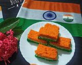તિરંગા બરફી (Tricolour Barfi Recipe In Gujarati) રેસીપી સ્ટેપ5ફોટો