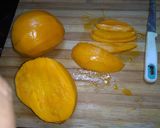 A picture of step 6 of Mango Rose cake.