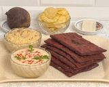A picture of step 24 of Color Burst Breakfast (Beetroot Paneer Paratha with Curd, Rice Kheer & Chips).