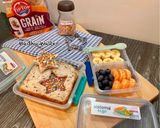 A picture of step 6 of Fairy Bread Toast in Tiffin Trix Lunch Box.
