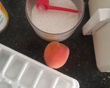 A picture of step 2 of Mango & Peach Smoothie.