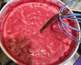 Foto langkah ke 7 dari resep Puding Lumut Buah Bit Vla Yogurt.