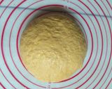 Foto langkah ke 3 dari resep Bakpao Labu Isi Selai Coklat.