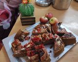 A picture of step 9 of Apple Ragi wheat palm jaggery Dessert.