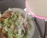Foto langkah ke 9 dari resep Sawi Putih Kuah Santan.