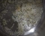 A picture of step 1 of Creamed spinach.