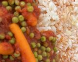 A picture of step 4 of Pea Stew and Rice.