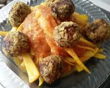 Foto del paso 11 de la receta: Albóndigas de frijol y arroz!!!😊🤔🤨🍝🍚🍘