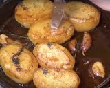A picture of step 5 of Fondant potatoes.
