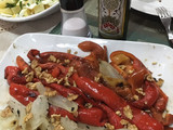 Ensalada caliente para acompañar el asado
