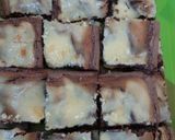Φωτογραφία βήματος 9 της συνταγής Brownies cheesecake της Ντίνας Νικολάου