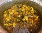 A picture of step 6 of Mushroom paneer pepper fry.