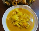 Gambar langkah 3 resipi Gulai Lemak Telur Ayam.