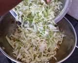 A picture of step 3 of Cabbage potato shak.