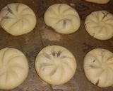 صورة لخطوة 8 من وصفة تحضير غربيبة محشية الشكلاطة للطلاء يجي يذوب معاك 😱😋☺️😍