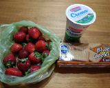 Foto del paso 1 de la receta: Shot de frutilla🍓 Para San Valentín