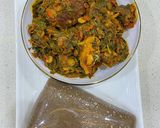 A picture of step 8 of Amala flour.