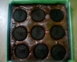 Foto langkah ke 9 dari resep Shiny Crust Oreo Brownis (Oven Tangkring).