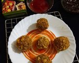 A picture of step 4 of Quick Crispy beans ball - fried party starter.