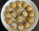 A picture of step 5 of Sorghum { Jowar } Flour & Besan Ladoo { Gluten-free }.