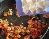 A picture of step 4 of Paneer Tava Pulao.