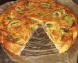 A picture of step 9 of Quick comforting carb free Quiche.