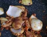 Broad bean vegan curry recipe step 2 photo