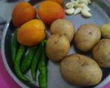 #Aloo_ palak Sabji recipe step 2 photo