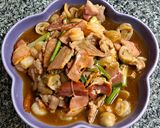 รูปขั้นตอนการทำที่ 6 ของ ข้าวผัดราดหน้ารวมมิตร