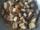 Tahu Bakso Asam Manis Pedas