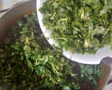 A picture of step 22 of Sinasir with spinach soup.