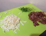 A picture of step 5 of Cheese & bacon potatoes.