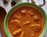 A picture of step 7 of Kashmiri Dum Aloo.