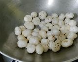 A picture of step 1 of Red Poha, Sprouts, Makhana Masala.
