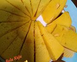 Foto langkah ke 8 dari resep Bolu Keju no oven no mixer.