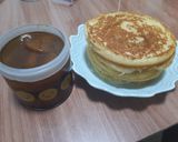 รูปขั้นตอนการทำที่ 6 ของ Pancake&ซอสพีช