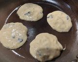 Foto langkah ke 4 dari resep Pancake Pisang Coklat.