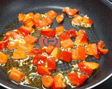 Foto del paso 1 de la receta: Arroz con pimiento y carne picada