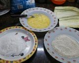 Foto del paso 1 de la receta: Milanesas de berenjena sin gluten