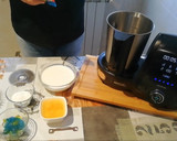 Foto del paso 1 de la receta: Flan Pitufo