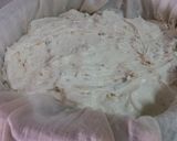 A picture of step 8 of Traditional Taro Cake with Sakura Shrimp.