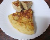 Foto del paso 4 de la receta Tortilla de papas chips con cebolla y perejil
