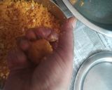 A picture of step 12 of No Sugar Motichoor Laddoo in Air fryer.