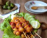 Foto langkah ke 5 dari resep Bakso Bakar Sambel Mangga.