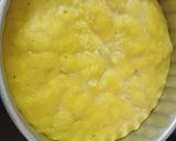 A picture of step 3 of Khaman dhokla.