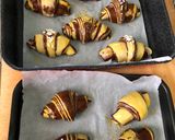 Foto del passaggio 19 della ricetta Cornetti sfogliati alla vaniglia variegati al cacao🥐