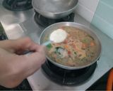 A picture of step 5 of Veg Upma.