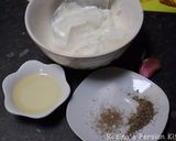 A picture of step 4 of Turkish Grilled eggplant salad with yogurt-mint sauce.