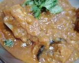 A picture of step 4 of Mutton Do pyaza.